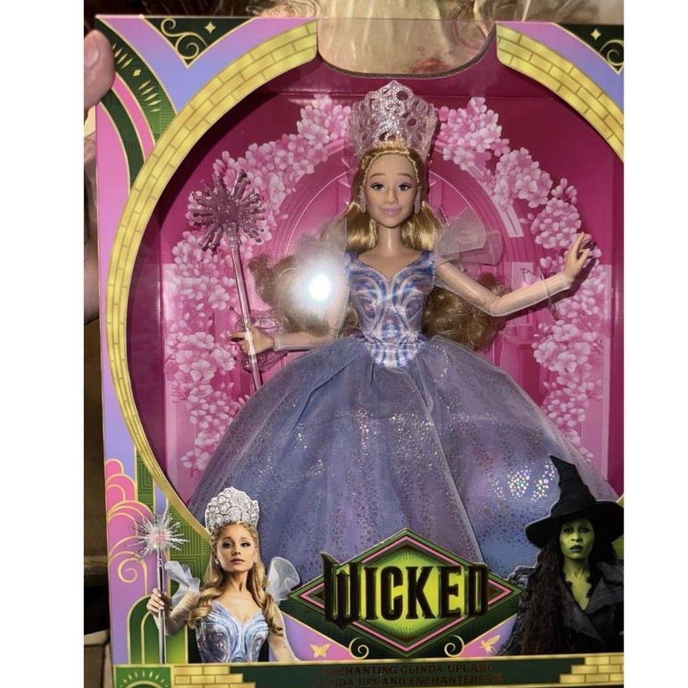 Barbie Glinda Doll in Sparkling Purple Gown